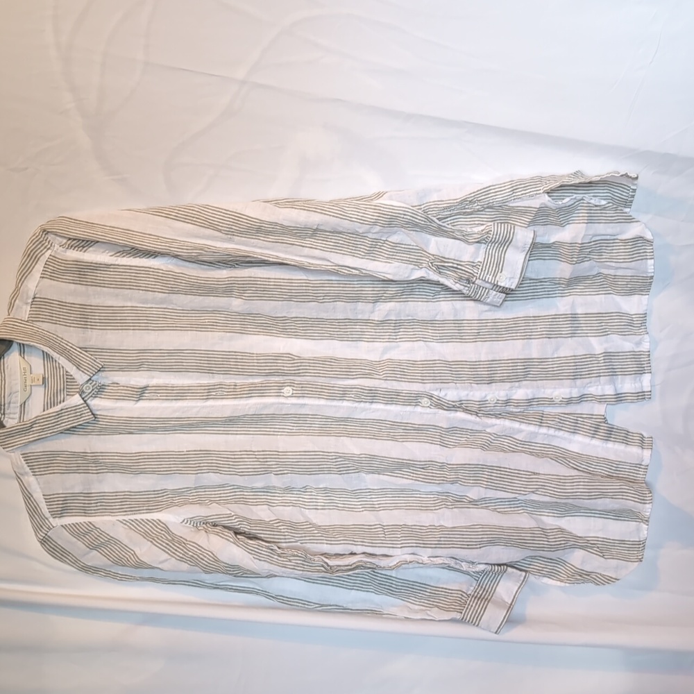 Garnet Hill Linen Tunic Med